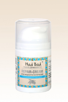 Крем с церамидами восстановление и питание Repair-cream, линия Liquid-crystals. 